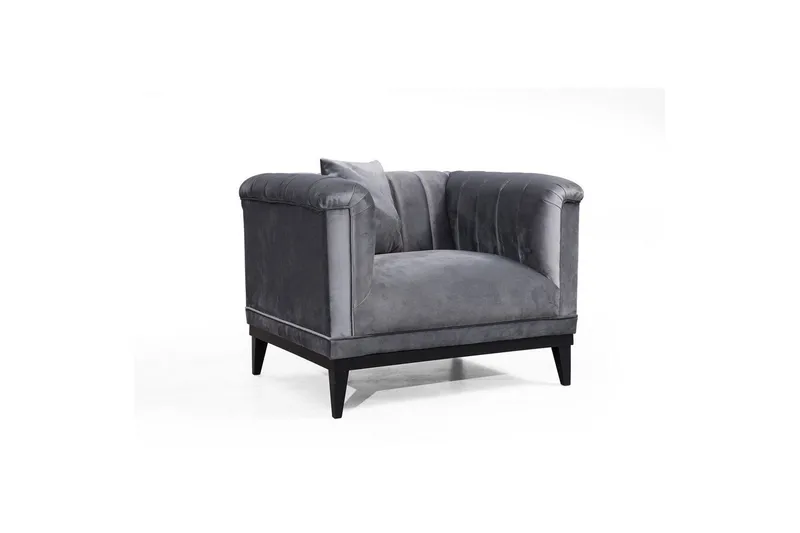 Lenestol Trendy Mørk Grå, Mørkegrå