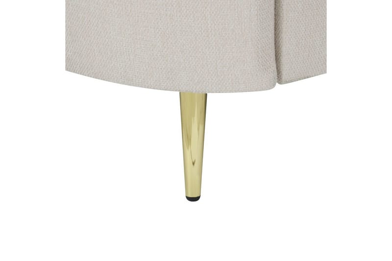 Lenestol Trosa - Beige, gull - Møbler - Stoler & lenestoler - Lenestoler