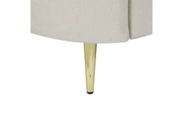 Lenestol Trosa - Beige/gull - Møbler - Stoler & lenestoler - Lenestoler