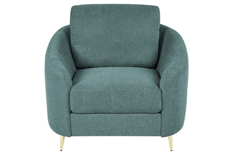 Lenestol Trosa - Grønn, gull, Grønt, gull - Møbler - Stoler & lenestoler - Lenestoler