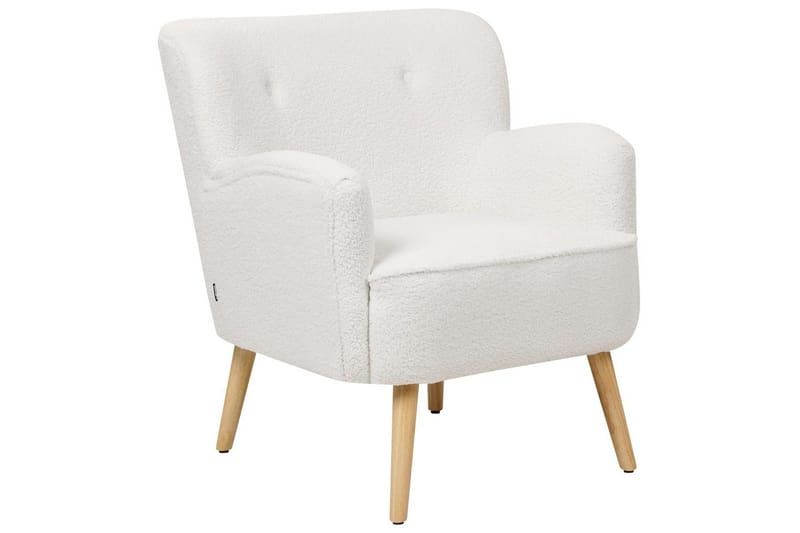 Lenestol Tumba - Hvit, Svart - Møbler - Stoler & lenestoler - Lenestoler