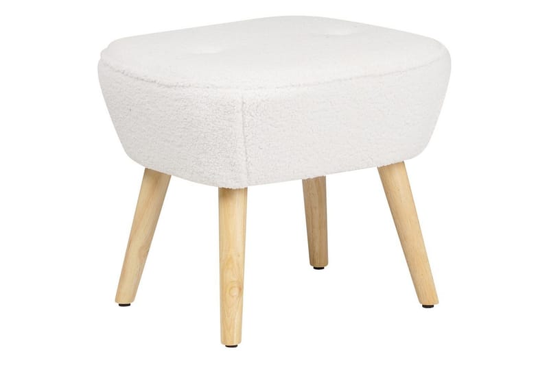 Lenestol Tumba - Hvit, Svart - Møbler - Stoler & lenestoler - Lenestoler