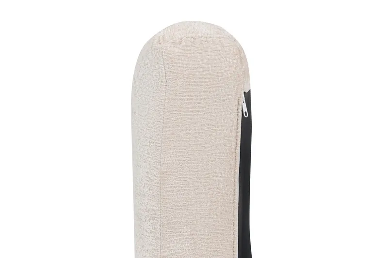 Lenestol Tuve - Beige, lyst tre/Bouclé - Møbler - Stoler & lenestoler - Lenestoler