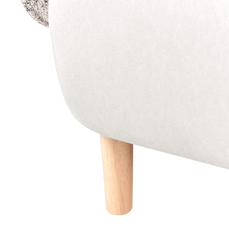 Lenestol Umeå - Beige, lyst tre - Møbler - Stoler & lenestoler - Lenestoler