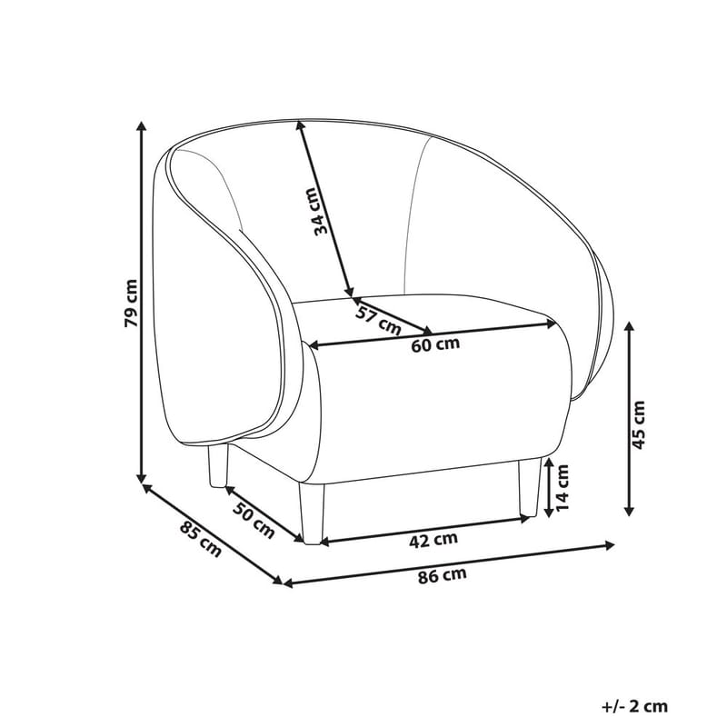 Lenestol Umeå - Grønn, lyst tre - Møbler - Stoler & lenestoler - Lenestoler