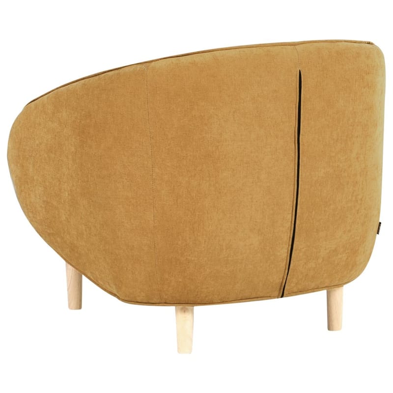 Lenestol Umeå - Gult, lyst tre - Møbler - Stoler & lenestoler - Lenestoler