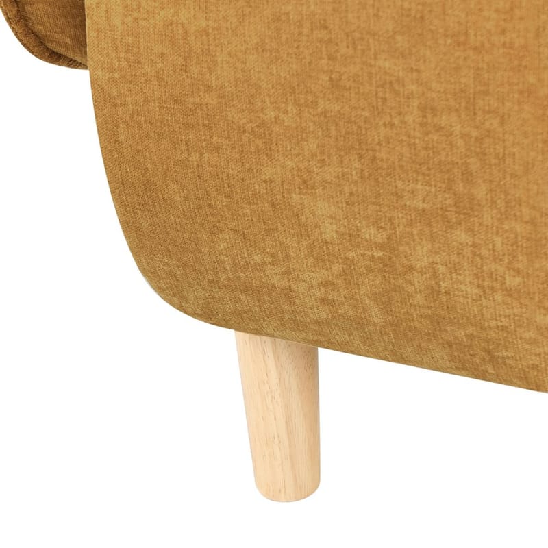 Lenestol Umeå - Gult, lyst tre - Møbler - Stoler & lenestoler - Lenestoler