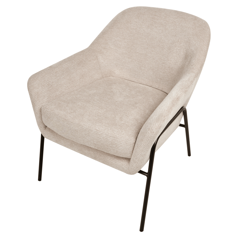 Lenestol Veddige - Beige - Møbler - Stoler & lenestoler - Lenestoler