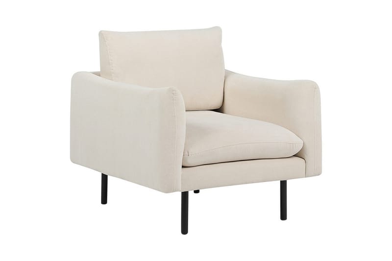 Lenestol Vinterbro, Beige, svart/polyester, Beige, svart/Polyester