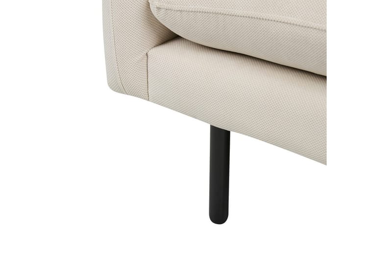Lenestol Vinterbro - Beige, svart/polyester, Beige, svart/Polyester - Møbler - Stoler & lenestoler - Lenestoler