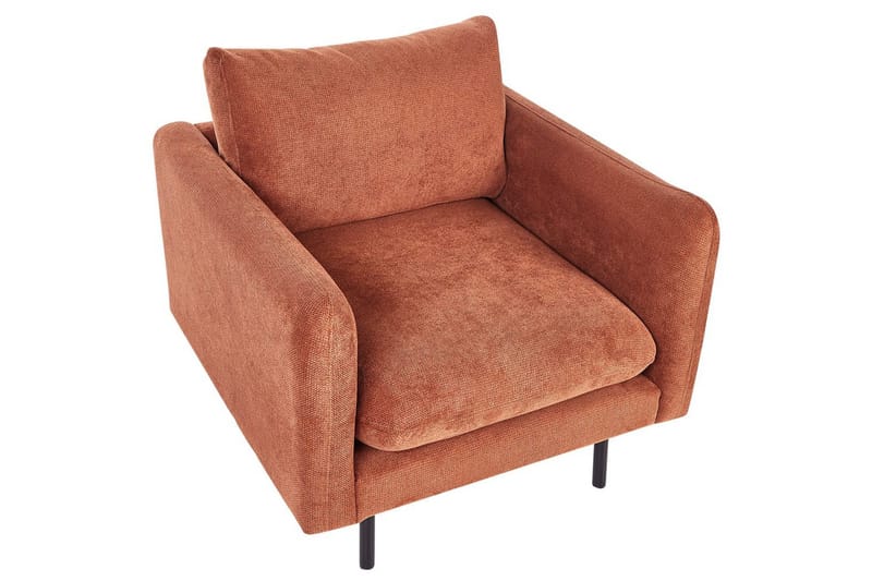 Lenestol Vinterbro - Brun, Svart/Chenille - Møbler - Stoler & lenestoler - Lenestoler