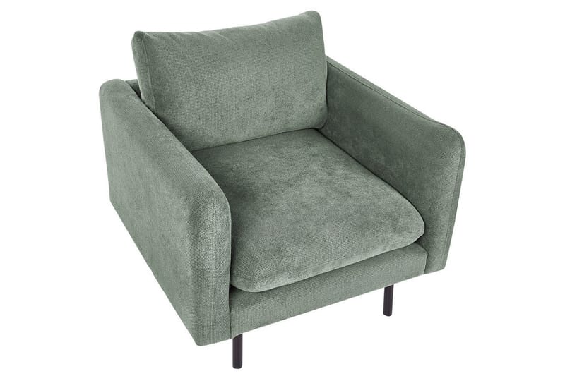 Lenestol Vinterbro - Grønn, svart/polyester, Grønn, Svart/Polyester - Møbler - Stoler & lenestoler - Lenestoler