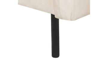 Lenestol Vinterbro - Lysebeige, svart/Fløyel - Møbler - Stoler & lenestoler - Lenestoler