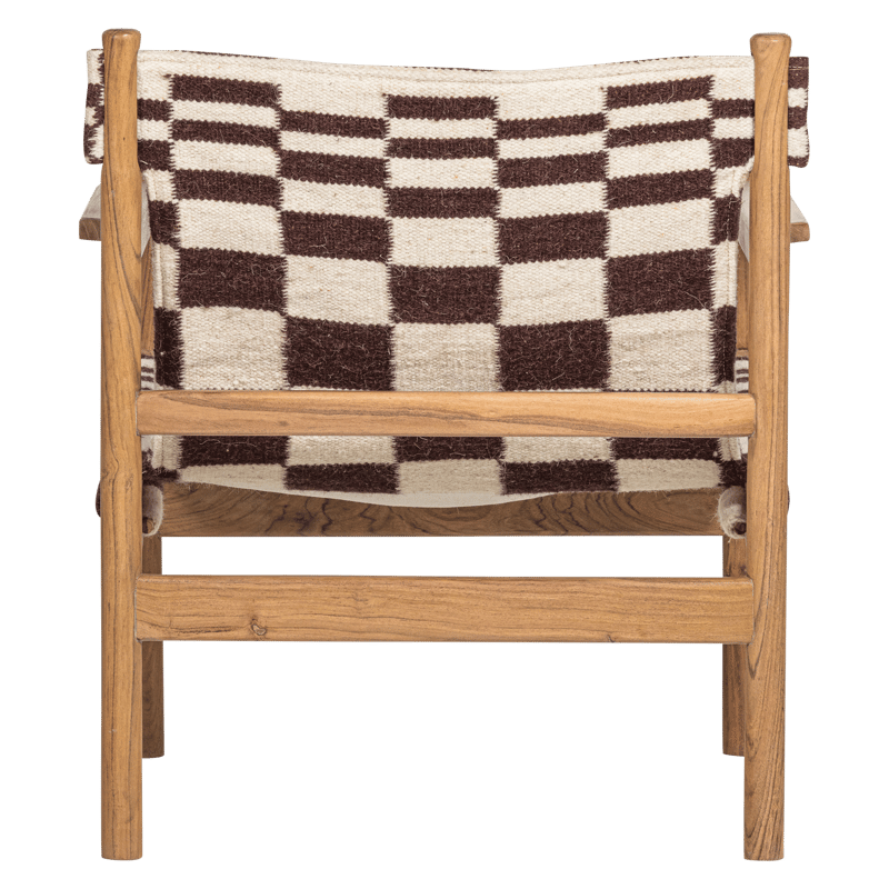 Lenestol Zano - Brun - Møbler - Stoler & lenestoler - Lenestoler