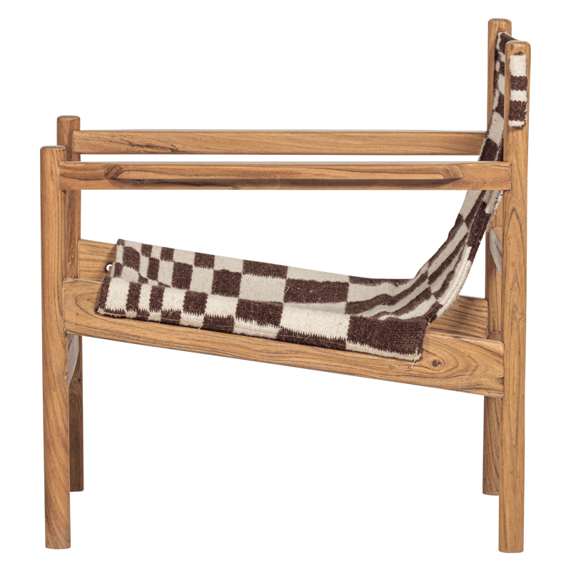 Lenestol Zano - Brun - Møbler - Stoler & lenestoler - Lenestoler