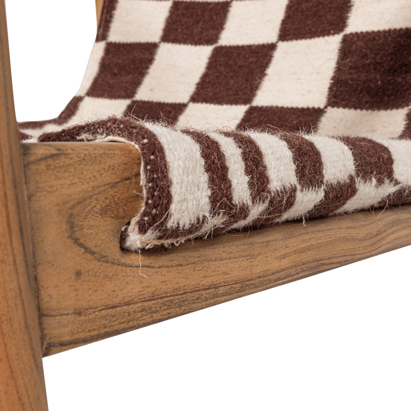 Lenestol Zano - Brun - Møbler - Stoler & lenestoler - Lenestoler