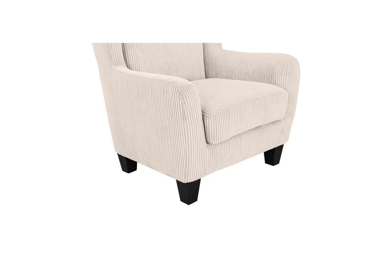 Lenestol Zhili Krem - Krem - Møbler - Stoler & lenestoler - Lenestoler - Ørelappstol