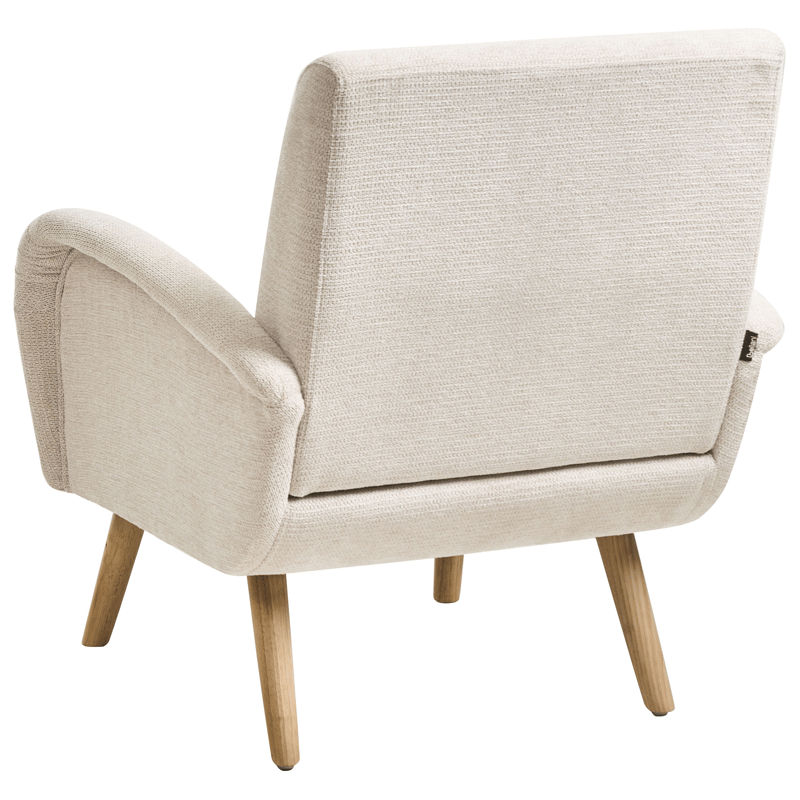 Lenestol Plassen - Lys beige - Møbler - Stoler & lenestoler - Lenestoler
