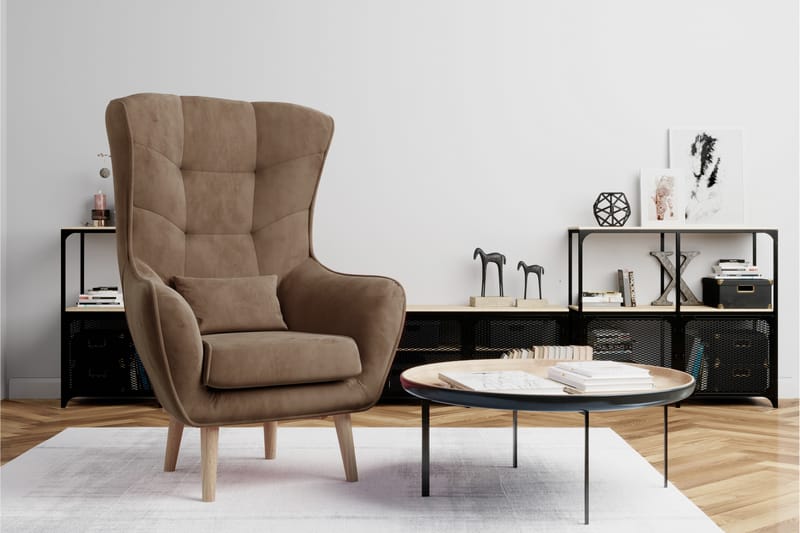 Arti Ørelapplenestol - Beige - Møbler - Stoler & lenestoler - Lenestoler - Ørelappstol
