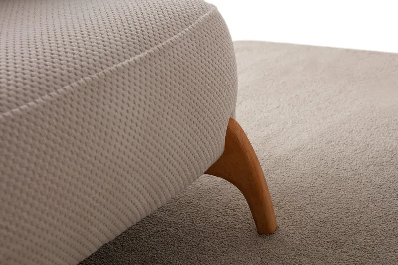Ørelappstol Atelier Del Sofa Gloria (81 x 76 x 81 cm) Beige - Beige - Møbler - Stoler & lenestoler - Lenestoler - Ørelappstol