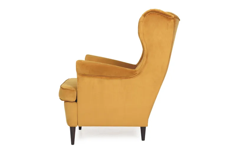 Harryda Ørelapplenestol - Gul - Møbler - Stoler & lenestoler - Lenestoler - Ørelappstol