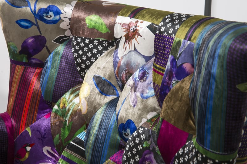 London Lenestol - stoff mønstret - Møbler - Stoler & lenestoler - Lenestoler - Ørelappstol