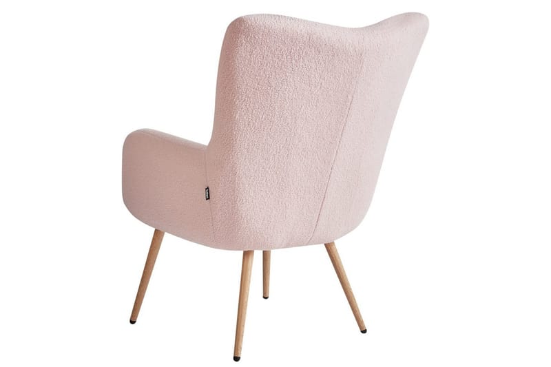 Ørelappstol Vejle - Beige, hvit - Møbler - Stoler & lenestoler - Lenestoler - Ørelappstol