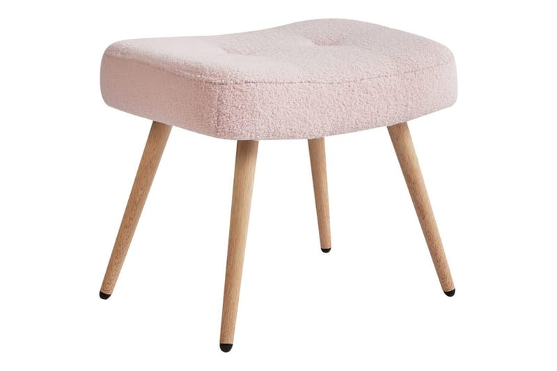 Ørelappstol Vejle - Beige, hvit - Møbler - Stoler & lenestoler - Lenestoler - Ørelappstol