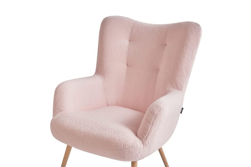 Ørelappstol Vejle - Beige, hvit - Møbler - Stoler & lenestoler - Lenestoler - Ørelappstol