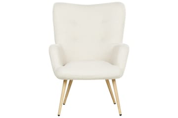 Ørelappstol Vejle - Beige, svart - Møbler - Stoler & lenestoler - Lenestoler - Ørelappstol