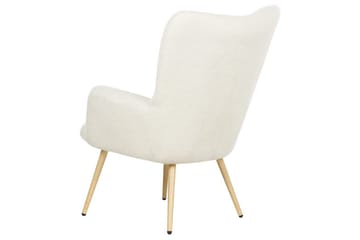 Ørelappstol Vejle - Beige, svart - Møbler - Stoler & lenestoler - Lenestoler - Ørelappstol
