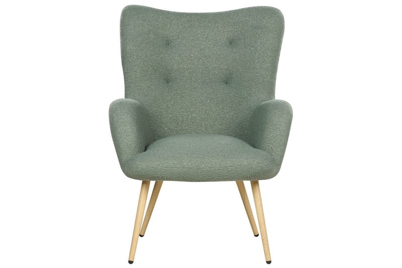 Ørelappstol Vejle - Grønn, Svart, Grønn, svart - Møbler - Stoler & lenestoler - Lenestoler - Ørelappstol