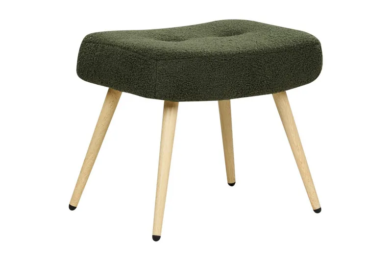 Ørelappstol Vejle - Hvit, Svart - Møbler - Stoler & lenestoler - Lenestoler - Ørelappstol