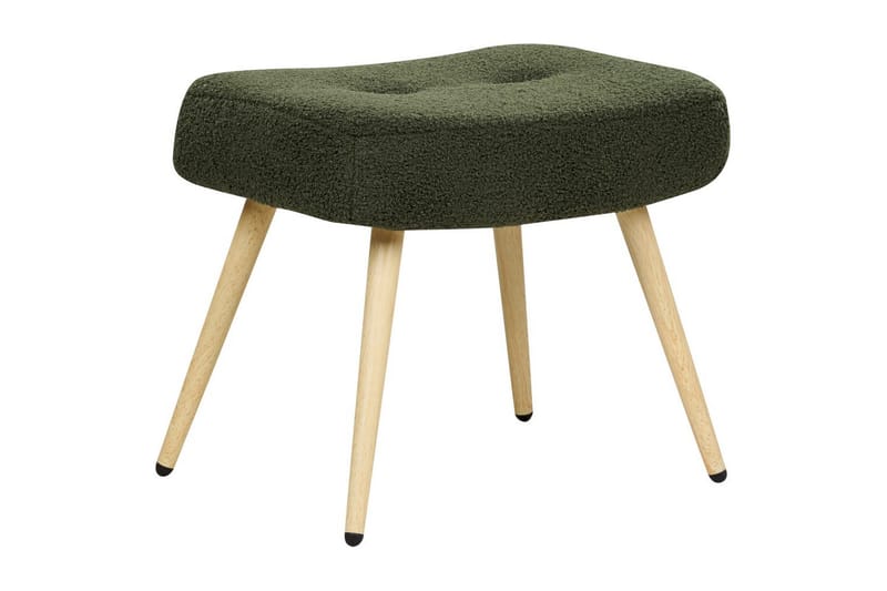 Ørelappstol Vejle - Hvit, Svart - Møbler - Stoler & lenestoler - Lenestoler - Ørelappstol