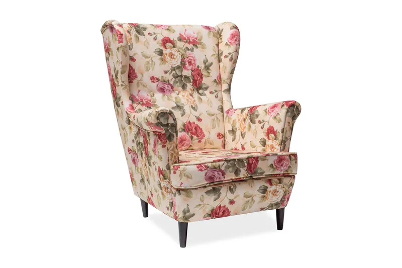 Visalto Ørelapplenestol, Flerfarget/BokTre