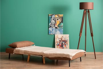 Daigo Sovesofa - Brun - Møbler - Stoler & lenestoler - Lenestoler - Sovestol