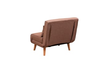 Daigo Sovesofa - Brun - Møbler - Stoler & lenestoler - Lenestoler - Sovestol