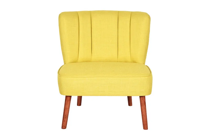 Indumati Lenestol - Gul - Møbler - Stoler & lenestoler - Lenestoler - Lenestoler uten armlene