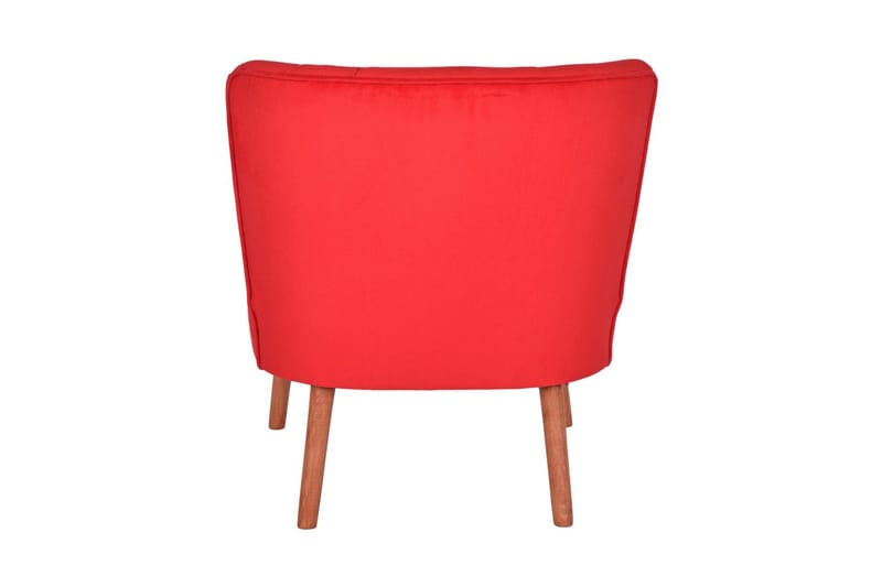 Indumati Lenestol - Rød - Møbler - Stoler & lenestoler - Lenestoler - Lenestoler uten armlene