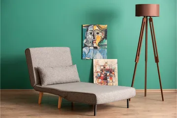 Daigo Sovesofa - Lys grå - Møbler - Stoler & lenestoler - Lenestoler - Sovestol