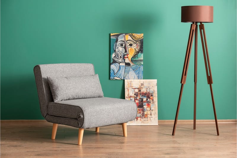 Daigo Sovesofa - Lys grå - Møbler - Stoler & lenestoler - Lenestoler - Sovestol