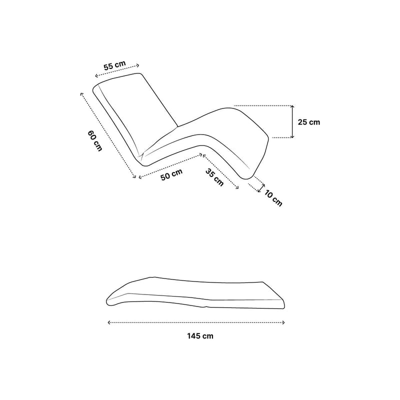 1-Seat Sofa-Bed Atelier Del Sofa Lysegrå - Lysegrå - Møbler - Stoler & lenestoler - Lenestoler - Sovestol