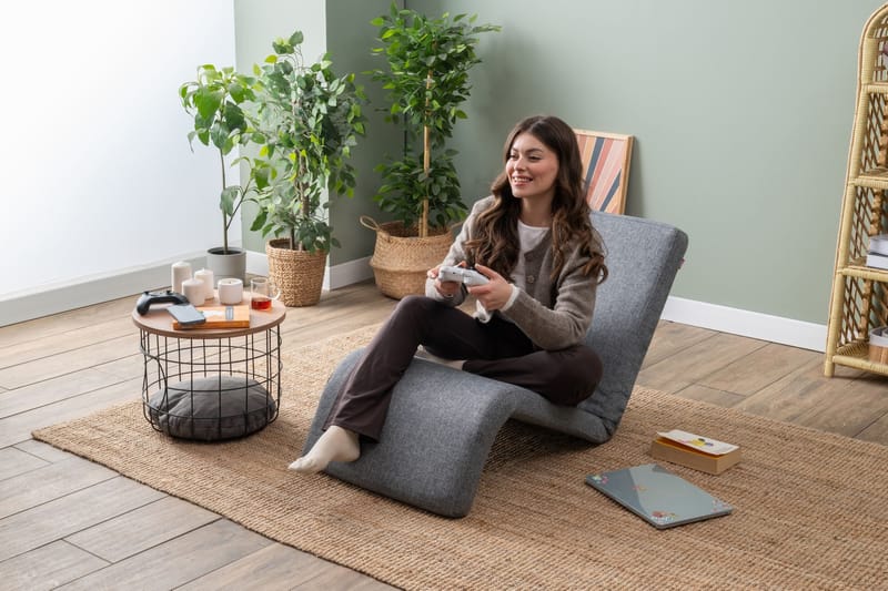 1-Seat Sofa-Bed Atelier Del Sofa Lysegrå - Lysegrå - Møbler - Stoler & lenestoler - Lenestoler - Sovestol