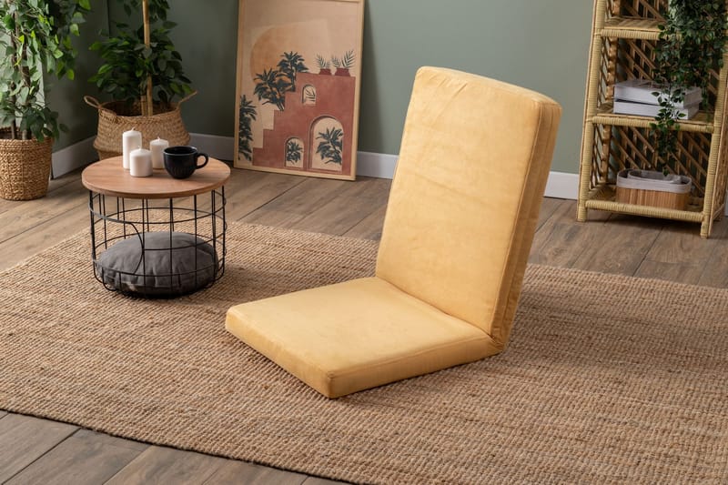 1-Seat Sofa-Bed Atelier Del Sofa Sennepsgul - Møbler - Stoler & lenestoler - Lenestoler - Sovestol