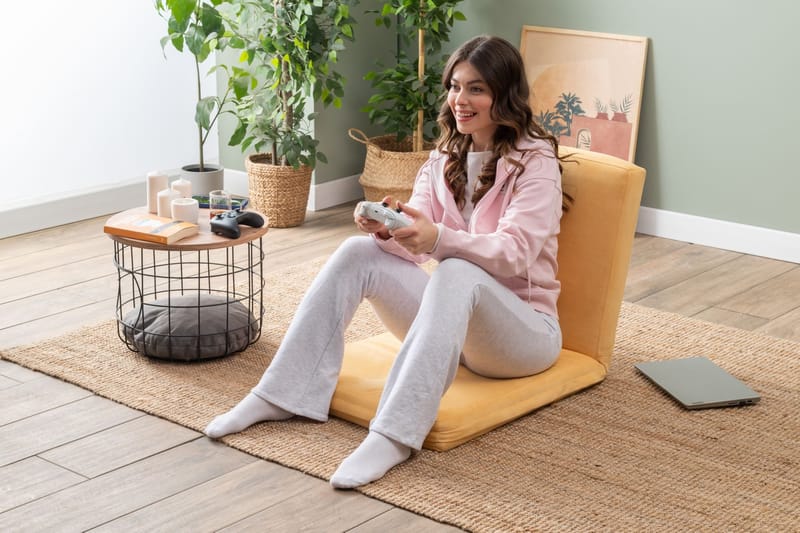 1-Seat Sofa-Bed Atelier Del Sofa Sennepsgul - Møbler - Stoler & lenestoler - Lenestoler - Sovestol