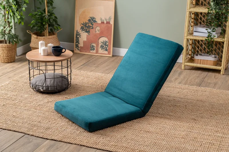 1-Seat Sofa-Bed Atelier Del Sofa Petrolgrønn - Møbler - Stoler & lenestoler - Lenestoler - Sovestol