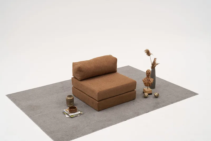 1-seters sofa Atelier Del Sofa Comfort Rest Brun - Møbler - Stoler & lenestoler - Lenestoler - Sovestol