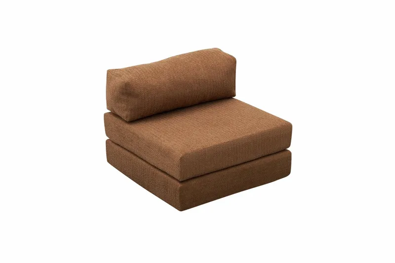 1-seters sofa Atelier Del Sofa Comfort Rest Brun, undefined