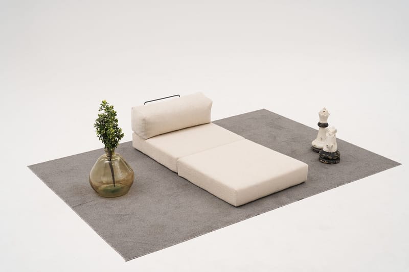1-seters sofa Atelier Del Sofa Comfort Rest Cream - Møbler - Stoler & lenestoler - Lenestoler - Sovestol