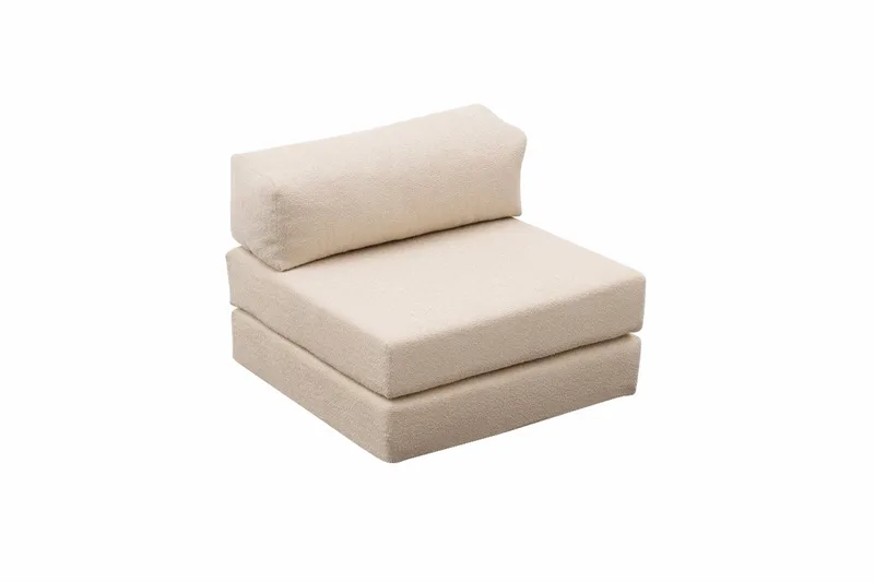 1-seters sofa Atelier Del Sofa Comfort Rest Cream, undefined